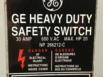 USED GENERAL ELECTRIC / GE TH3361