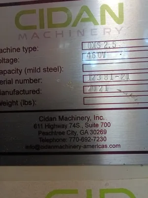 Used 2021 CIDAN QXS2.5 Uncoilers Georgia US | CIDAN #1542312