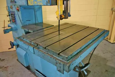 36" TANNEWITZ MODEL #3600 MH VERTICAL BANDSAW: STOCK #10952