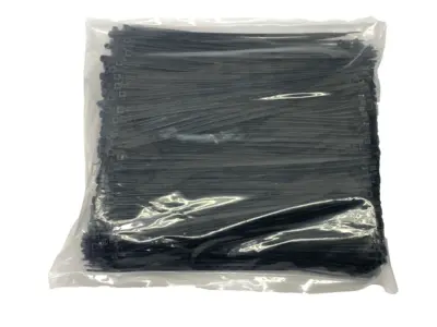 New | in-Stock Uline Black UV Stabilized Nylon Cable Ties 12" Length PACKAGE OF 1000 Misc Fasteners Michigan US | Maverick Industrial Sales #1397245