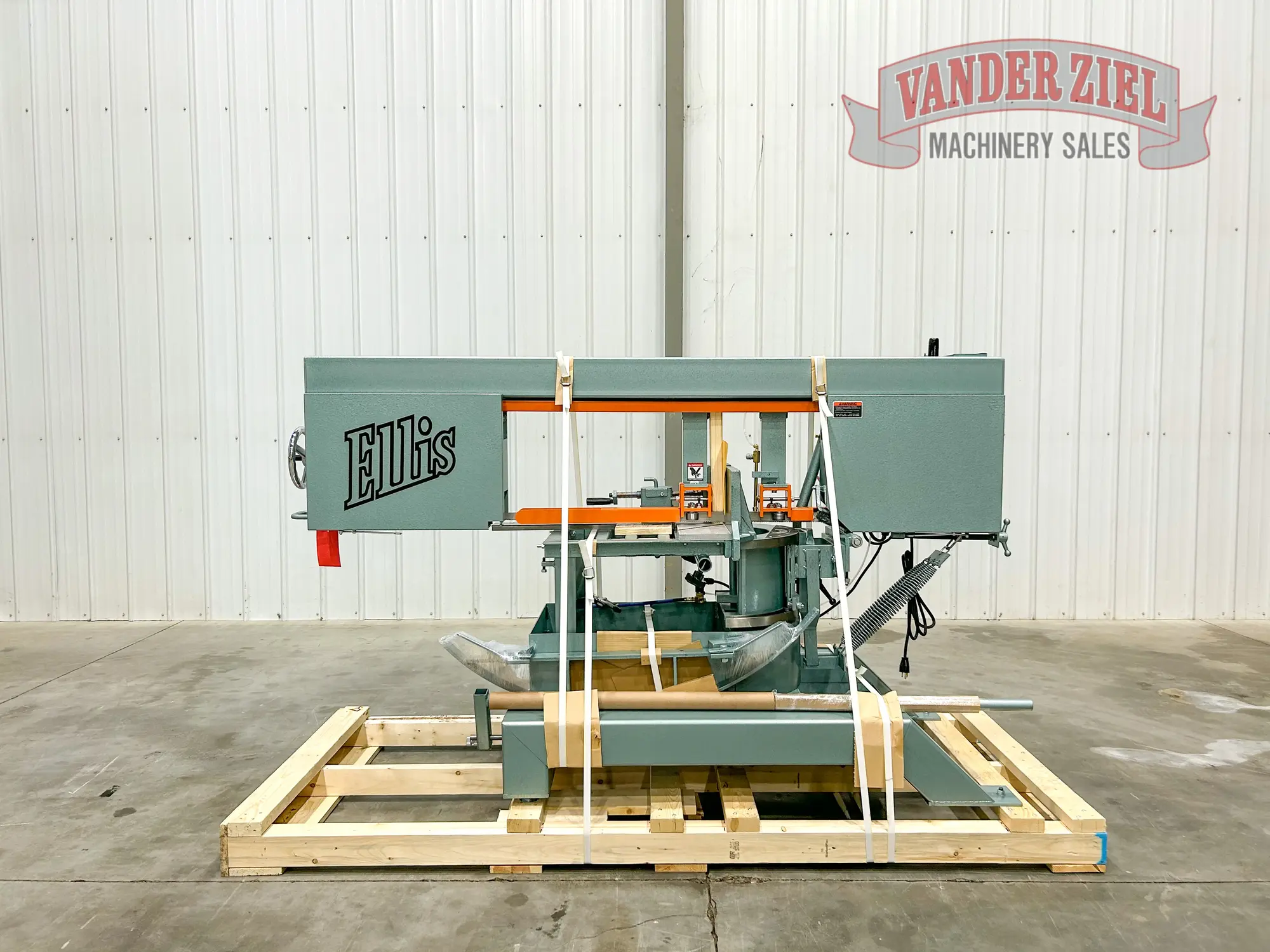 New | in-Stock ELLIS 4000 Horizontal Band Saws Michigan US | Vander Ziel Machinery Sales #480044