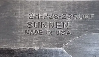 Used SUNNEN 2H P28 2250WF Misc Industrial Equipment Kentucky US | Aucto #688014