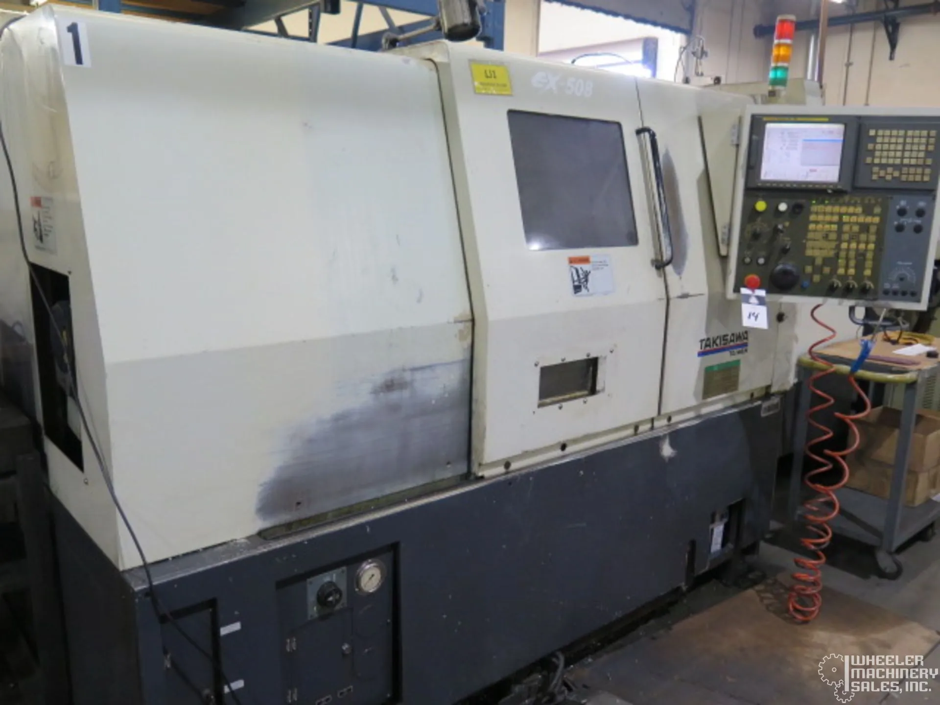 takagaegawa Used 2008 TAKISAWA EX 508 LATHES, SLANT BED, N/C & CNC 7807