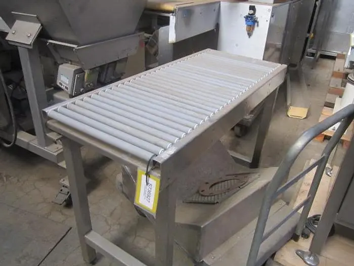 Conveyor, Roller, 18" X 4', Stainless Frame #S736927