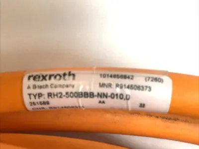 USED REXROTH HYBRID MOTOR CABLE 10M RH2-500BBB-NN-010,0