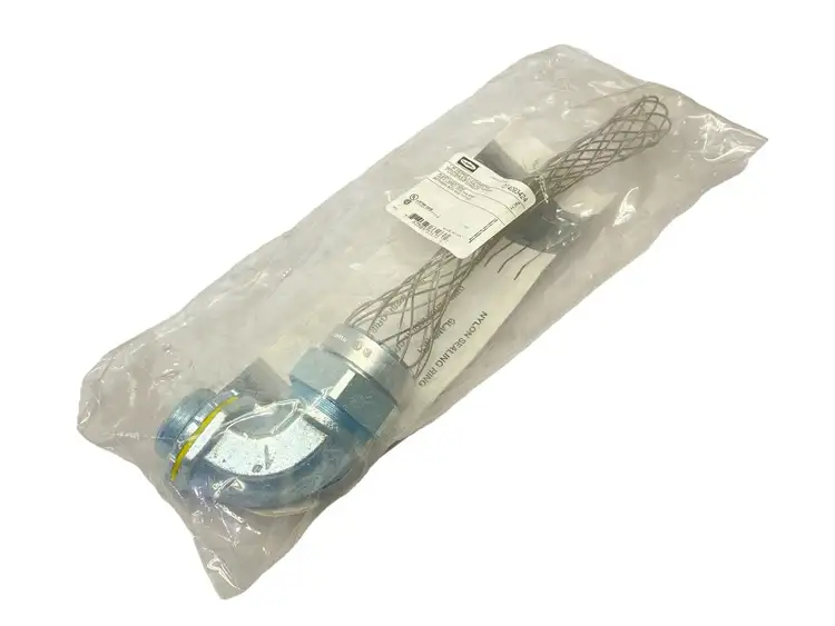 New | in-Stock HUBBELL KELLEMS LIQUIDTIGHT CONDUIT WIRE GRIP 90 DEGREE 1" Electrical Fittings Michigan US | Maverick Industrial Sales #1089983