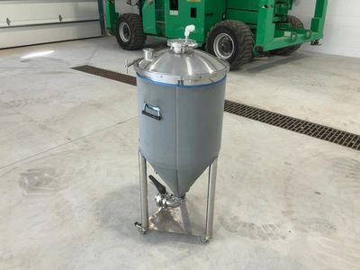 Used SPIKE BREWING CF15 CONICAL FERMENTER/UNITANK WITH INSULATED CONICAL JACKET 18 GALLONS Brewing Equipment Michigan US | Miedema Asset Management Group #1580116