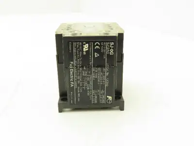 Fuji Electric SJ-0G Magnetic Contactor 24VDC Coil 1NO 3PH 240VAC 3HP Lot of 6