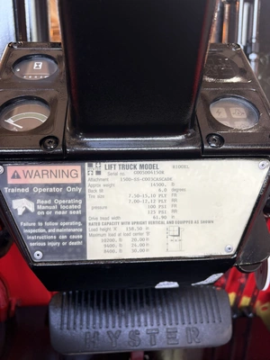 Used HYSTER H100XL Misc Forklifts Wisconsin US | Forklifttrader.com #1310924