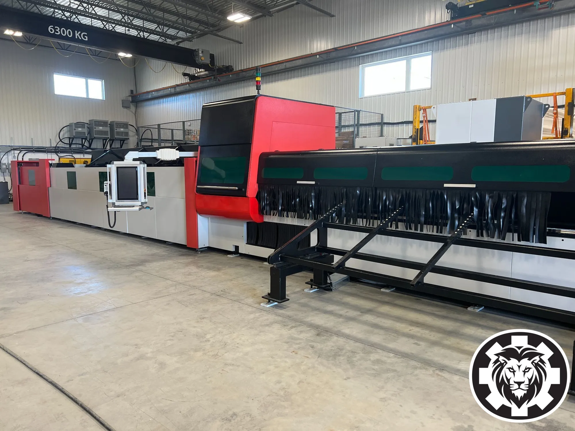6000 watt Alpha Lazer Fiber Tube Laser, 2021