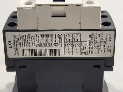 25 Amp, 3 Pole, 3 NO, 115 VAC Coil Contactor C01F7 52296548