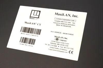 MAXILAN CX 2-500110-10 CONTROL PANEL 250011010