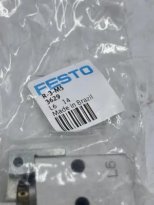 Used FESTO FESTO R-3-M5 Parts (Hydraulics and Pneumatics) | ND Industrial Surplus #1213619