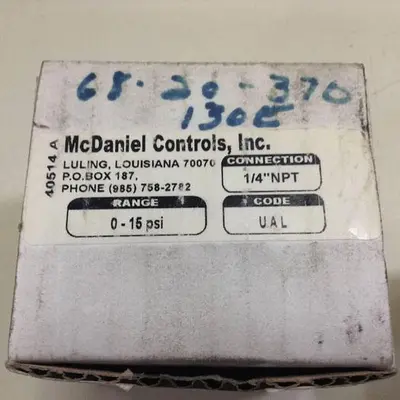NEW MCDANIEL CONTROLS UAL