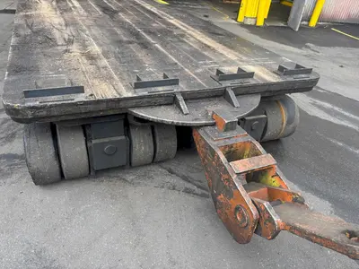 200,000 LBS x 144" x 78" HEAVY DUTY ROLLING TRANSFER CART: YOBRO #23996