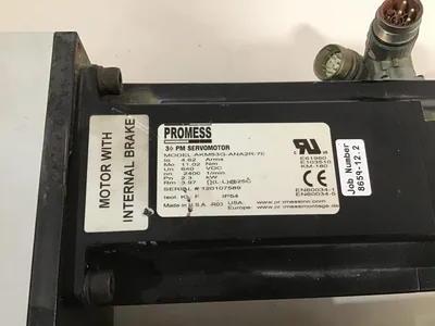 Promess 12/200/200 PN:9002012200 EMAP Electro Mechanical Press w/Servomotor
