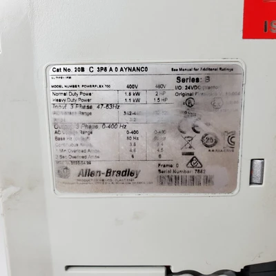 Used Allen-Bradley PowerFlex 700 Misc Industrial Equipment California US | American Industrial Supply Co. #1377237