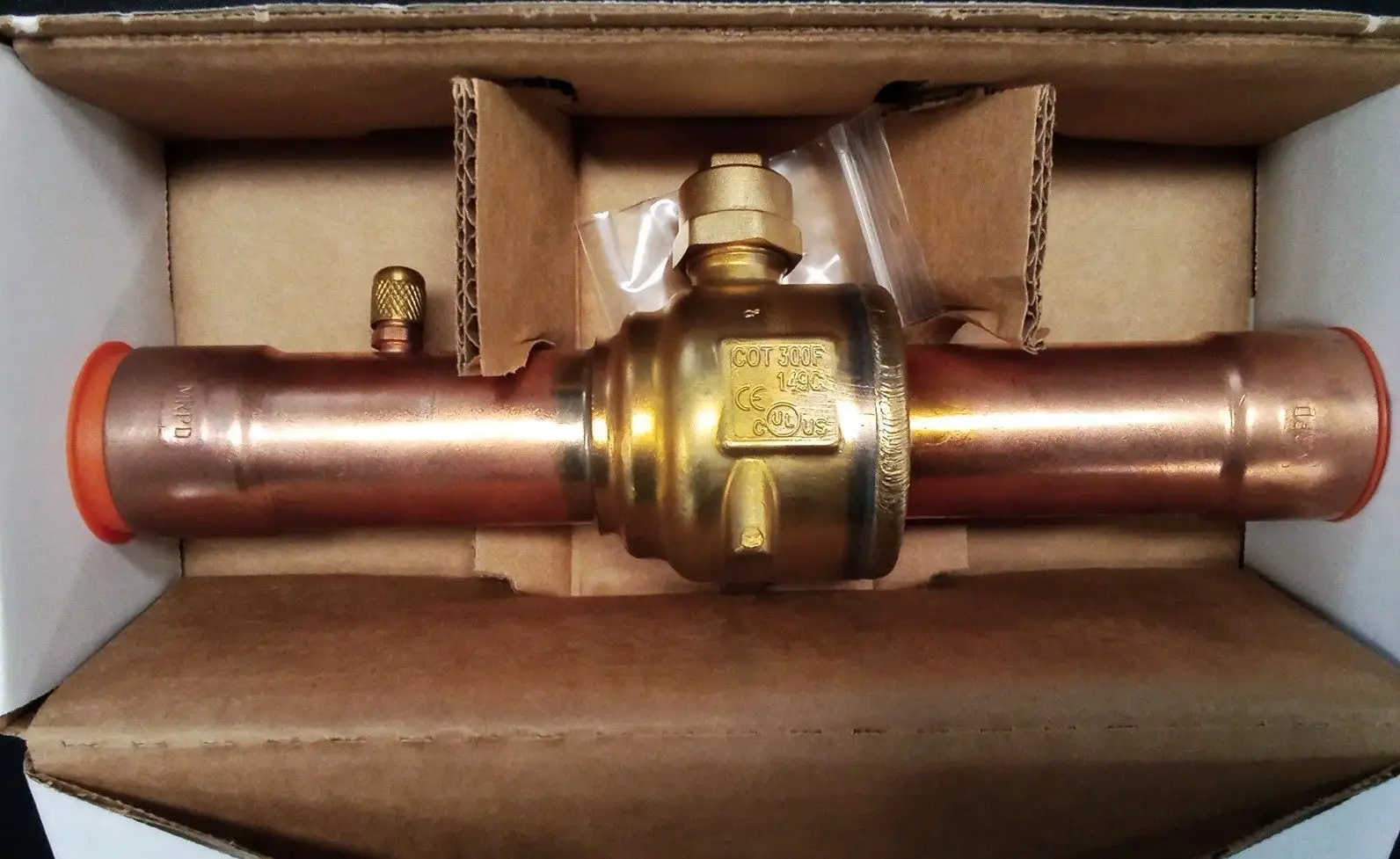 Used Mueller Mueller / Trane VAL11322 Ball Valve – 1-5/8" Sweat w/ ACC AC17867 Pump & Valve Parts US | Infinity wholesale & Supply LLC #1305773