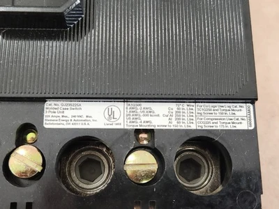 USED Siemens QJ23S225A