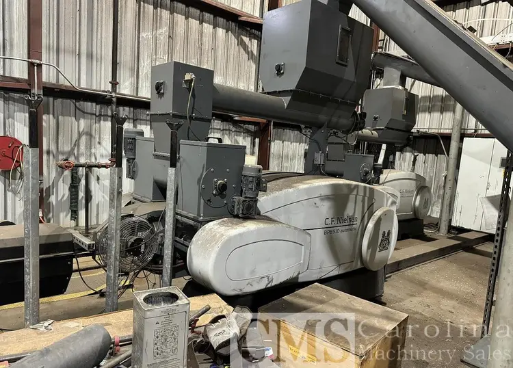 Used 2021 CF NIELSEN BP6510 BD AUTOMATIC BRIQUETTE PRESS Sawmill Pellet Equipment British Columbia CA | CAROLINA MACHINERY SALES #801392