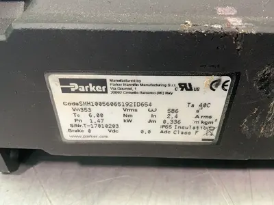 Used PARKER SMH10056065192IB654 Motors (misc) Ohio US | HGR 24 #1704969