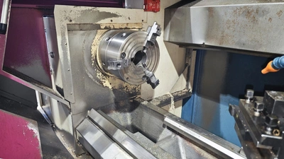 GEMINIS CNC Heavy Duty Flat Bed Lathe, in excellent condition, VIDEO, POA