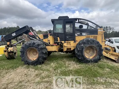 USED CAT 525C GRAPPLE LOG SKIDDER