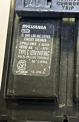 USED SYLVANIA C240