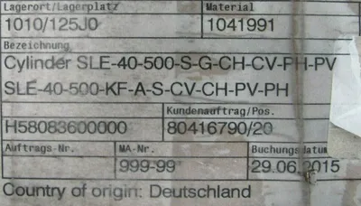 NEW FESTO SLE-40-500-KF-A-G-S-CV-CH-PV-PH LINEAR ACTUATOR DNC-40-500-PPV-A