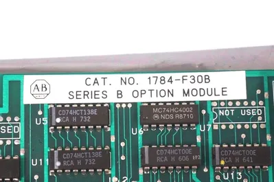 ALLEN BRADLEY 1784-F30B OPTION MODULE SER. B, 1784F30B