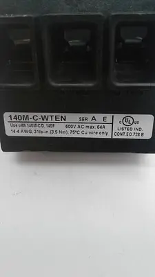 Used ALLEN-BRADLEY ALLEN-BRADLEY 140M-C-WTEN CONNECTOR Circuit Breakers | ND Industrial Surplus #1212092