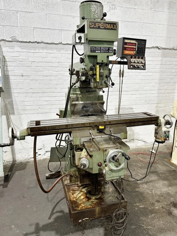 SUPERMAX YCM-16VA VERTICAL MILL
