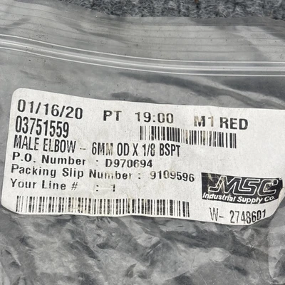 New | in-Stock LEGRIS 0109 06 10 Parts (Hydraulics and Pneumatics) California US | Davliegogo LLC #1707117