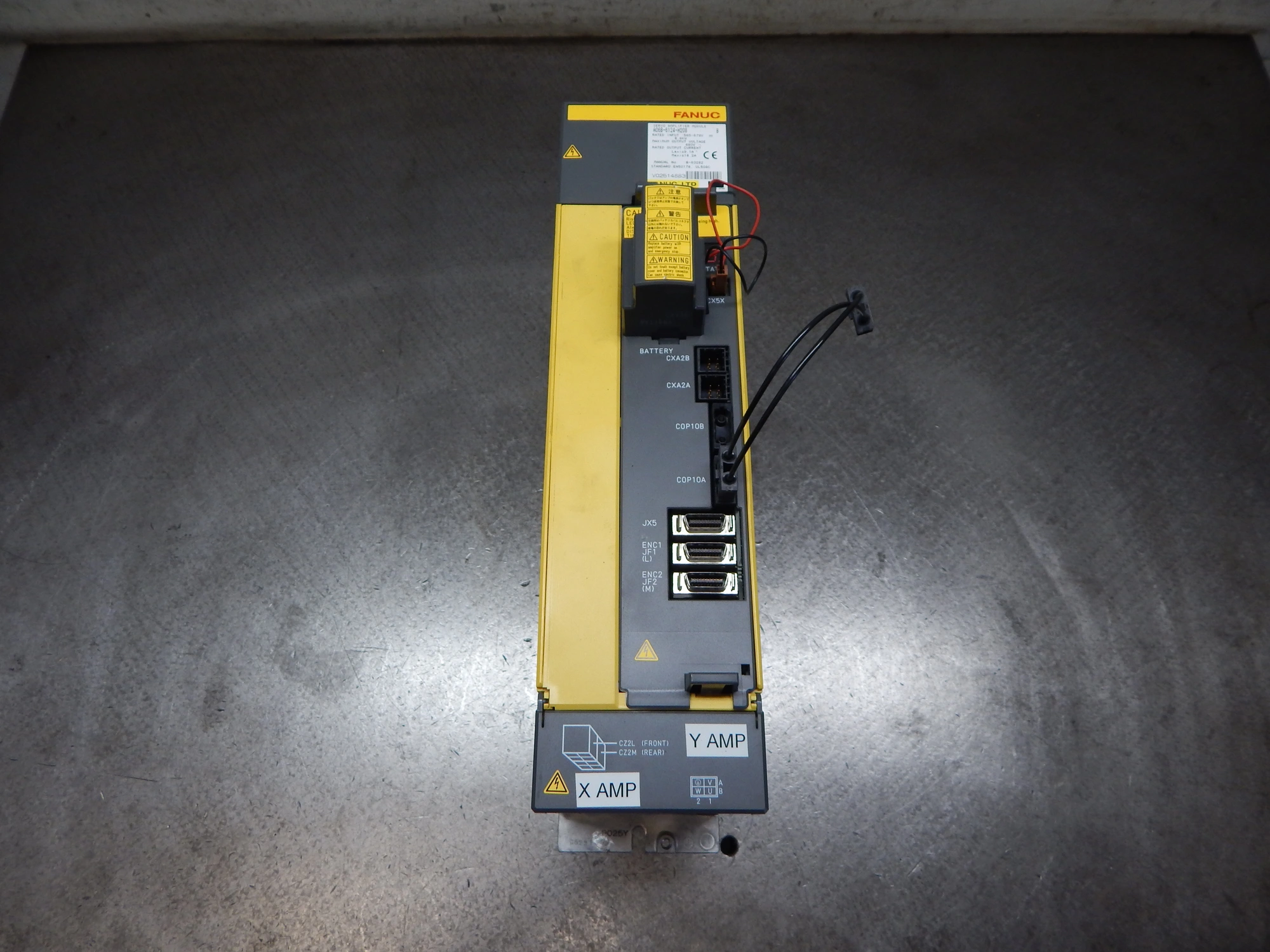 FANUC A06B-6124-H208 Servo Amplifier #6655
