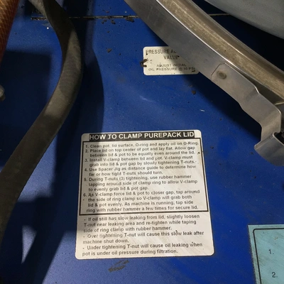 Oilpure Technologies AST-50 Portable Oil Recycling Machine