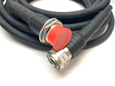USED STANLEY REV. C HEAVY DUTY JAMNUT EXTENSION CABLE 10M LENGTH