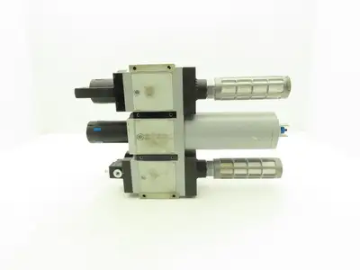 Festo Air Regulator Filter Solenoid On Off Valve Assembly 1" NPT
