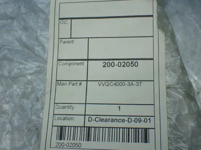 Used SMC VVQC40003A3T Parts (Hydraulics and Pneumatics) Ohio US | HGR 24 #1095095