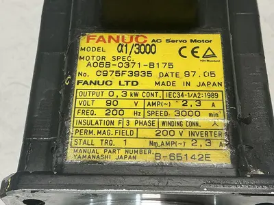 USED FANUC A06B-0371-B175