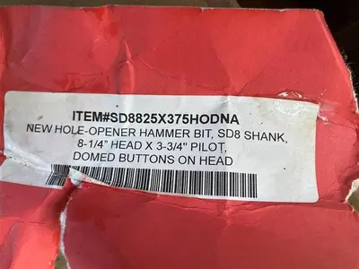 New | in-Stock AFTERMARKET SD8 HAMMER BIT Construction Equipment Parts Pennsylvania US | East West Machinery & Drilling #1416424