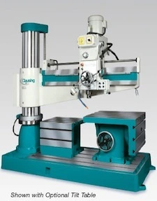 New | Build-to-Order CLAUSING CLC1250H Radial Drills | Kansas-Oklahoma Machine Tools #1558931