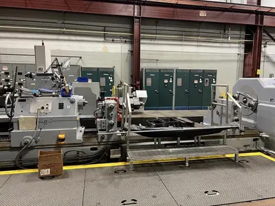 1260mm (50") x 5000mm (16') Waldrich Siegen Roll Grinder