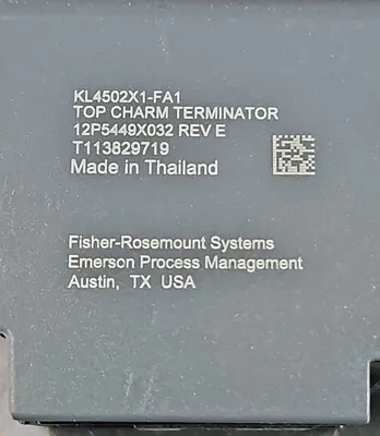 Used Emerson TOP CHARM TERMINATOR PLC Processors | Palmetto Automation #1149647