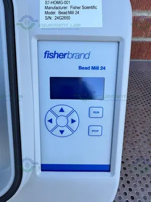 USED FISHER BRAND BEAD MILL 24 HOMOGENIZER  0.8 M/S TO 6 M/S