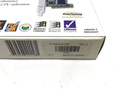 SMC 10BASE-T – SMC8432T Ethernet Power 10 Mbps Ethernet PCI Network Card