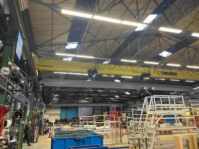 USED DEMAN 1,25 TON + 1,25 TON X 14 500 MM