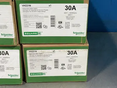 New | in-Stock SCHNEIDER ELECTRIC VH221N Switchgears Ohio US | HGR 24 #1278535