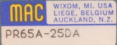 NEW MAC VALVES 6523B-000-PM-502DA VALVE 6523B-514-PM-502DA 6523B000PM502DA