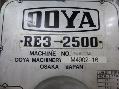 Used OOYA RE3-2500 8' X 19" RADIAL DRILL Radial Drills Illinois US | Asset Exchange Corporation #20220