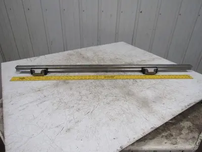 Star 1651-312-10 48-3/4" (1238.25mm) Long Linear Rail W/2 Bearing Blocks NEW